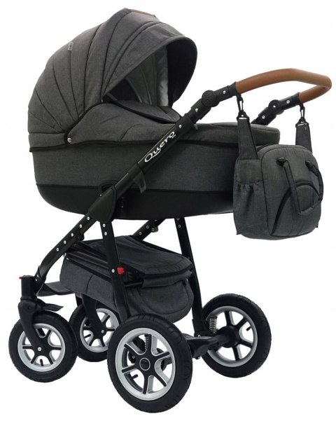 Wózek 2W1 Quero Alu Karex - Alu Rama, Wielofunkcyjny, Regulacja, Parasol