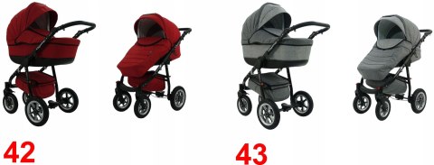 Wózek 2W1 Quero Alu Karex - Alu Rama, Wielofunkcyjny, Regulacja, Parasol