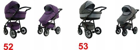 Wózek 2W1 Quero Alu Karex - Alu Rama, Wielofunkcyjny, Regulacja, Parasol