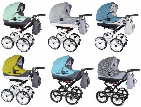 Wózek Babeboss Viko Retro 3W1 - Komfort, Bezpieczeństwo, Wielofunkcyjność