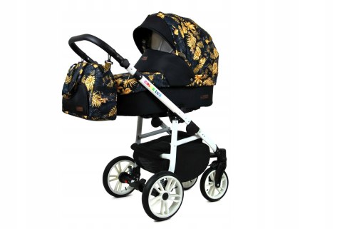 Wózek Dziecięcy 4W1 Babylux Color Lux Głęboki, Spacerówka, Fotelik Z Isofix