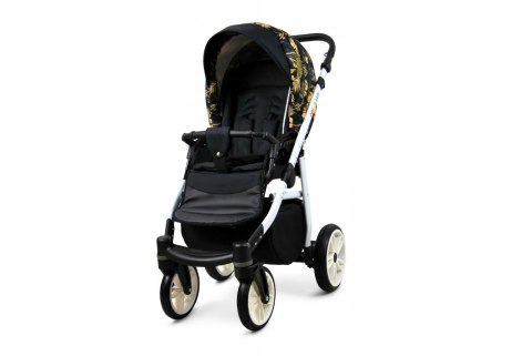 Wózek Dziecięcy 4W1 Babylux Color Lux Głęboki, Spacerówka, Fotelik Z Isofix