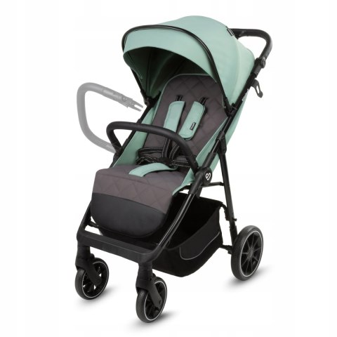 Wózek Spacerowy Kidwell Enzo 0-4 L. Budka Xxl, 5-Pas, Koła Amortyzowane