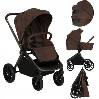 Wózek Wielofunkcyjny 2W1 Lionelo Mika Plus All-Terrain 48 Miesięcy Komfortu