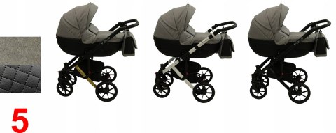 Wózek Wielofunkcyjny 4W1 Vallero Alu Karex - Alu Rama, Isofix, Fotelik
