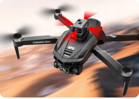 Dron 8K Wifi Gps 5G, 30Min Lotu, 3000M Zasięg, System Unikania Przeszkód, C0