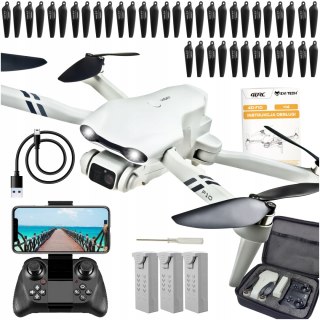 Dron Bezszczotkowy Flypro10 2 Kamery, Wifi, 3X20min Lotu, Zakres 2000M