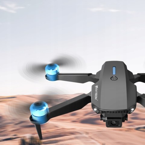 Dron Zabawka E100 Pro 2 Kamery Bezszczotkowe Wifi 3 Baterie 15-20Min Lotu
