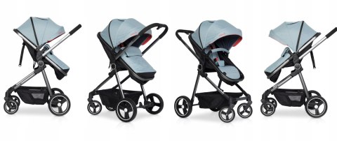 Wózek 2W1 Colibro Onemax Ultralekki Z Materacykiem I Ocieplaczem Dla Spaceru