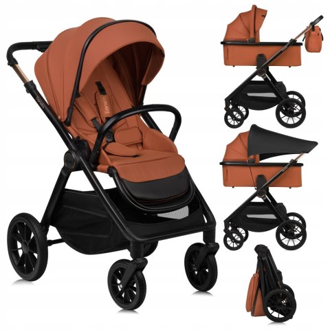 Wózek 2W1 Layla - Gondola I Spacerówka, All-Terrain, 0-4 Lata, Airydots