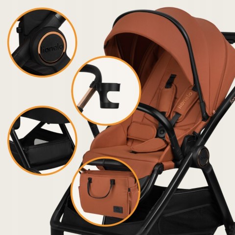 Wózek 2W1 Layla - Gondola I Spacerówka, All-Terrain, 0-4 Lata, Airydots