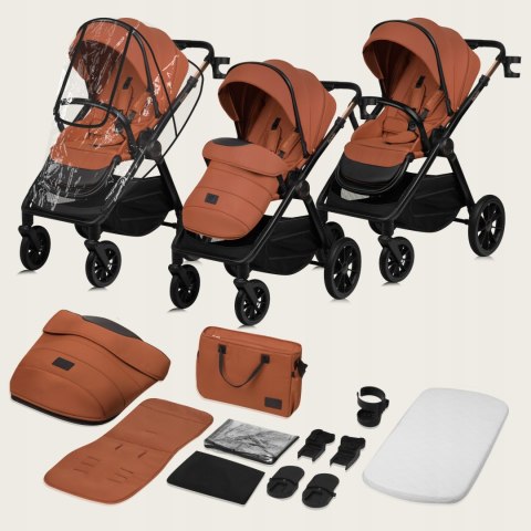 Wózek 2W1 Layla - Gondola I Spacerówka, All-Terrain, 0-4 Lata, Airydots