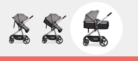Wózek 2W1 Onemax Colibro Ultra Lekki 7,5Kg, Transformacja Gondola/Siedzisko
