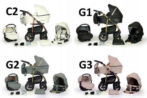 Wózek Dziecięcy 4W1 Verdi Sonic Plus Pro Z Fotelikiem, Gondolą I Isofix
