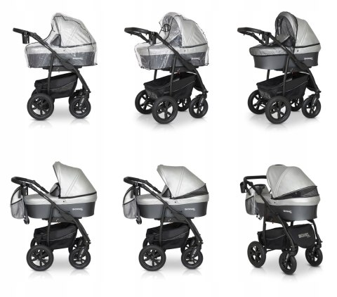 Wózek Dziecięcy 4W1 Verdi Sonic Plus Pro Z Fotelikiem, Gondolą I Isofix