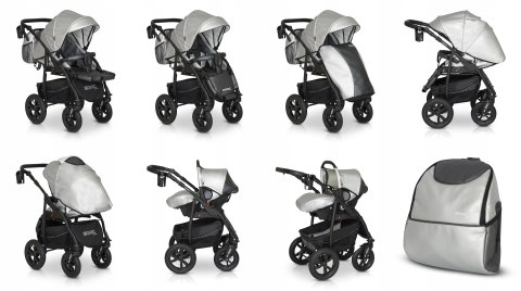 Wózek Dziecięcy 4W1 Verdi Sonic Plus Pro Z Fotelikiem, Gondolą I Isofix