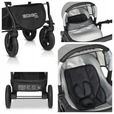 Wózek Dziecięcy 4W1 Verdi Sonic Plus Pro Z Fotelikiem, Gondolą I Isofix