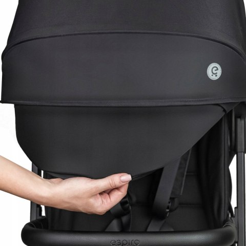 Wózek Spacerowy 7,5Kg Zwinny Autoskladany Z Reg. Podnóżkiem I Poszerz.Budką