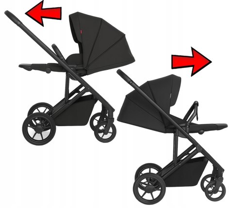 Wózek Spacerowy Carello Alfa 0-22 Kg 2W1 Przodem/Tył, Amortyzacja 10,6 Kg