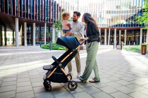 Wózek Spacerowy Lionelo Ingrid 6M-4L, Auto-Fold, Upf50+ Budka, 360° Koła