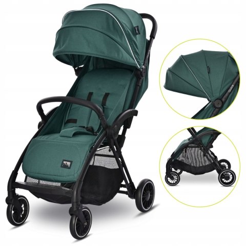 Wózek Spacerowy Lorelli Quick 6M-4L 22Kg Auto Składanie 360° Koła Xxl Budka