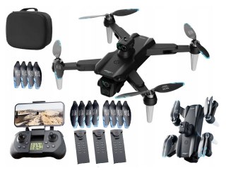 Dron 4Drc-F14 Wifi 5G Hd, 2 Kamery, 360° Unik Przeszkód, 3X2000mah Baterie