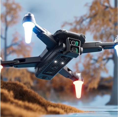 Dron 4Drc-F14 Wifi 5G Hd, 2 Kamery, 360° Unik Przeszkód, 3X2000mah Baterie