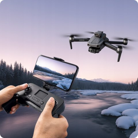 Dron 8K Gps Z Laserem 360° & 5G 3000M Zasięgu 30 Min Lotu Zdalne Sterowanie