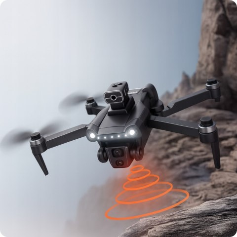 Dron 8K Gps Z Laserem 360° & 5G 3000M Zasięgu 30 Min Lotu Zdalne Sterowanie