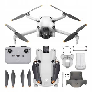 Dron Dji Mini 4 Pro 4K Cmos Hdr 100Fps 34Min Rc-N2 Do Profilowych Lotów
