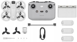 Dron Dji Neo Fly More Combo 4K/30Fps, 3 Akumulatory, Osłona I Hub Ładowania