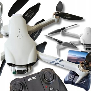 Dron F10 Pro - Dwie Kamery Fpv, Inteligentny Lot, Bezszczotkowe, Bateria
