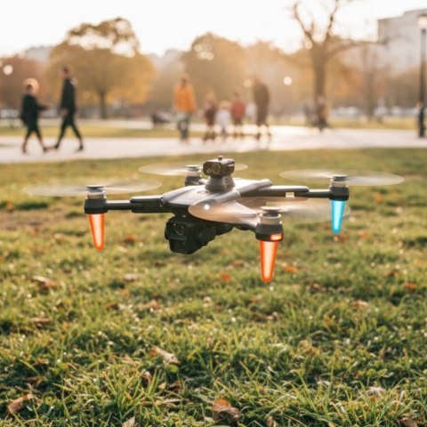 Dron Flypro14 2Kamery Hd Radar Bezszczotkowe Silniki 25Min Lotu 5G Zasięg