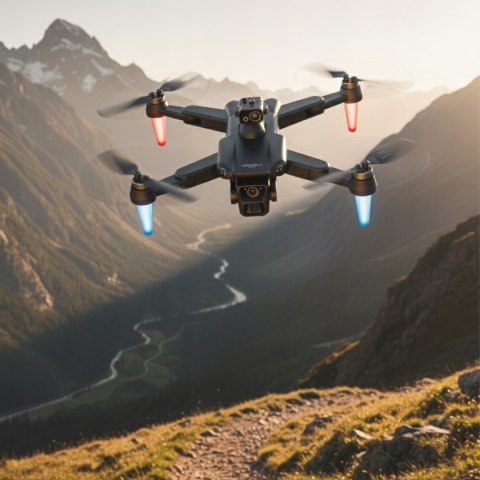 Dron Flypro14 2Kamery Hd Radar Bezszczotkowe Silniki 25Min Lotu 5G Zasięg
