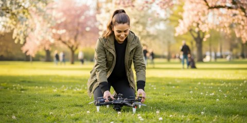 Dron Flypro14 2Kamery Hd Radar Bezszczotkowe Silniki 25Min Lotu 5G Zasięg