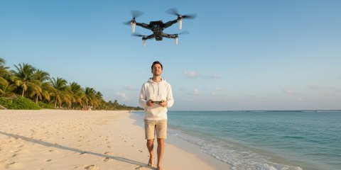 Dron Flypro14 2Kamery Hd Radar Bezszczotkowe Silniki 25Min Lotu 5G Zasięg