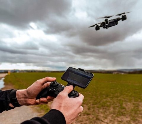 Dron Maginon Qc-70Se Turbo Z Kamerą Hd, Wifi 3 Trybami Prędkości I Powrótem