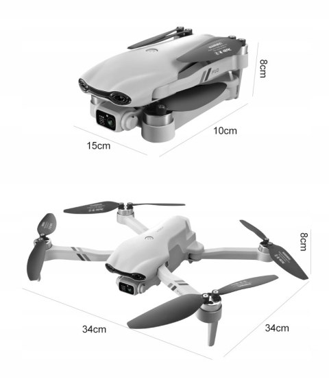 Dron Vicky F10 Fhd Wifi Fpv, Bezszczotkowy, 15Min Lot, 300M Zasięg, Z Torbą