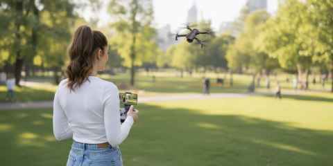 Dron Zabawka Fpv Flypro2x 2 Kamery Regulowana Bezszczotkowe 30Min 350M