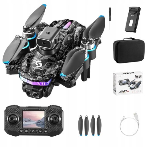 Nowy Dron 1080P Z Pilotem, Led, Omijanie Przeszkód I Silnik Bezszczotkowy