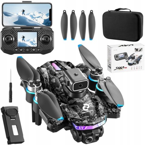 Nowy Dron 1080P Z Pilotem, Led, Omijanie Przeszkód I Silnik Bezszczotkowy
