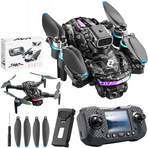 Nowy Dron 1080P Z Pilotem, Led, Omijanie Przeszkód I Silnik Bezszczotkowy