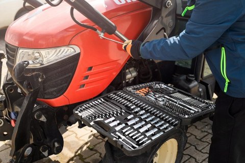 Zestaw 300 Elementów Kluczy I Nasadek 1/2,3/8,1/4 Neo Tools 10-218 Walizka