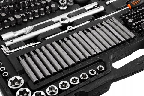 Zestaw 300 Elementów Kluczy I Nasadek 1/2,3/8,1/4 Neo Tools 10-218 Walizka