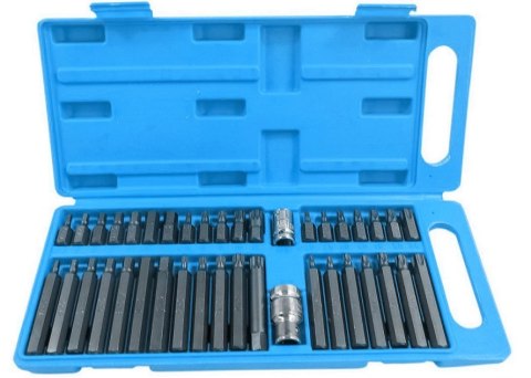 Zestaw Bitów Imbus/Torx/Spline 40 Części S2 Do Warsztatów Samochodowych
