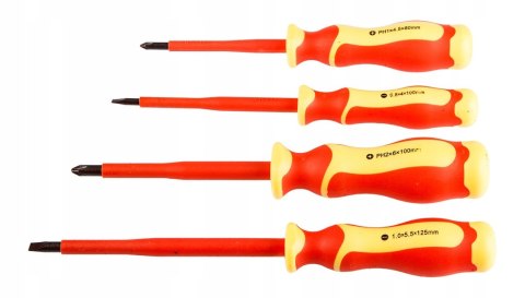 Neo Tools 13-El. Zestaw Elektryka - Izolowane Szczypce, Wkrętaki, Próbnik