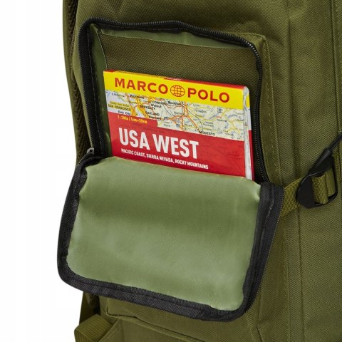 Plecak Taktyczny Magnum 100L 600D, Odporny Na Zachlapania, Regulowane Pasy