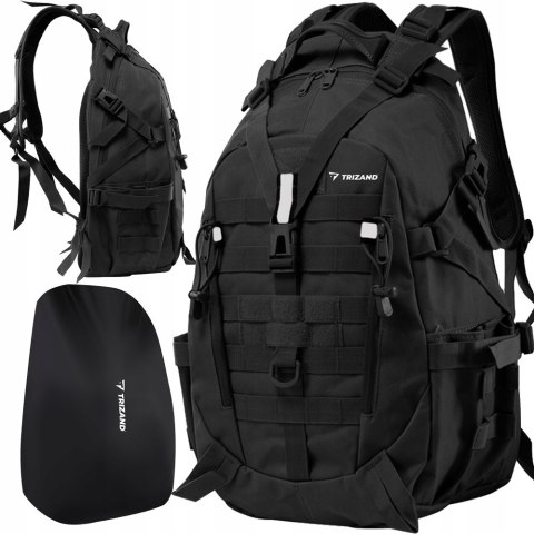Plecak Taktyczny Xl Trizand - Militarny, Survival, Molle, Regulowane Szelki