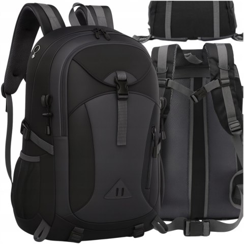 Plecak Turystyczny 40L, Wodoodporny, Ergonomiczny, Liczne Kieszenie, Kijki