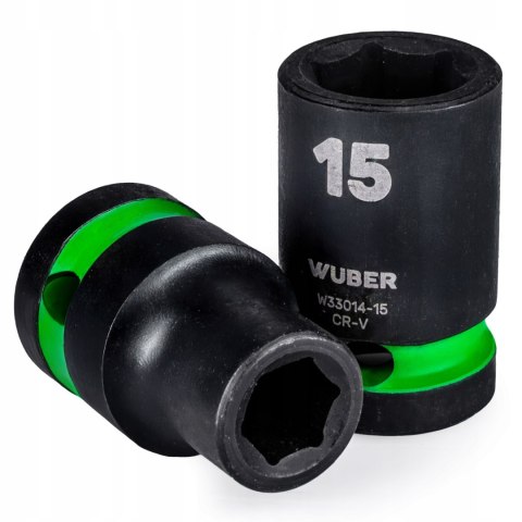 Zestaw Nasadek Udarowych 20 Szt. 10-19Mm 1/2'' Cr-V Krótkie & Długie Wuber